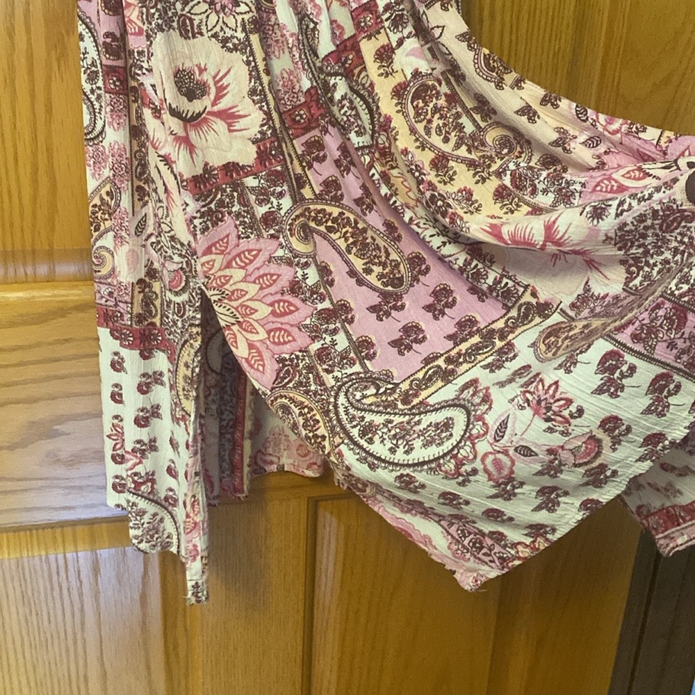Pink Paisley Patterned Dress - Picture 3 of 5